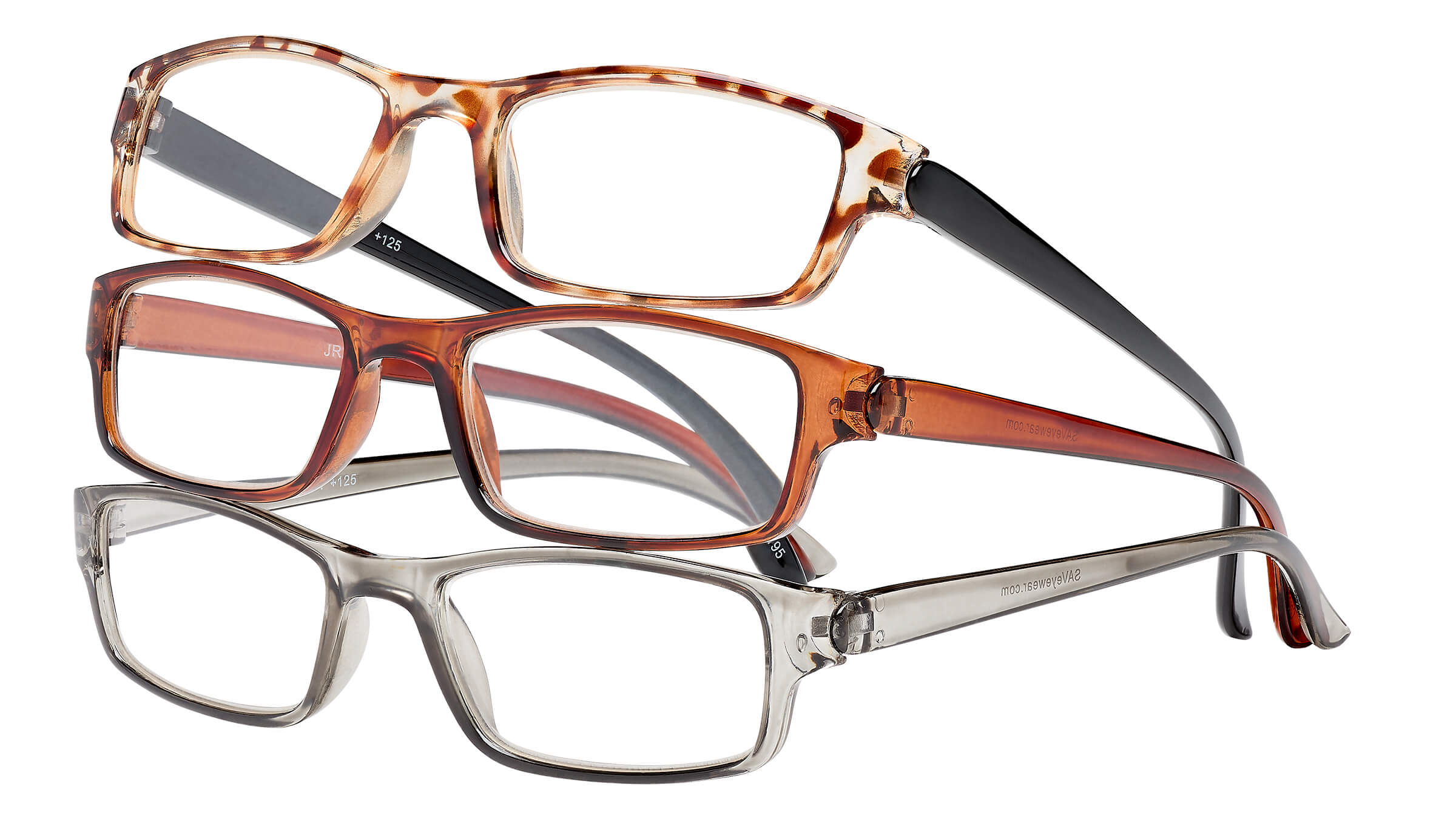 Power Reading Glasses 3-Pack Value Set | SAV EYEWEAR