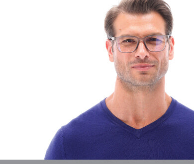 Men wearing reading glasses