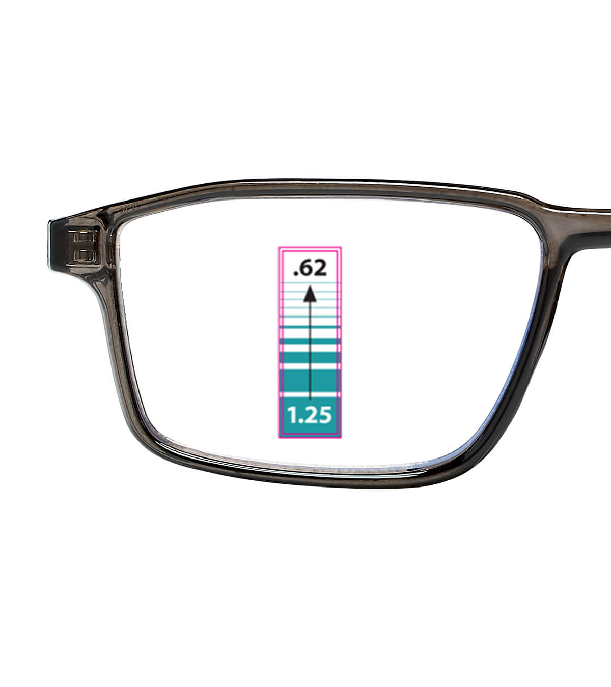 Tri-Focus Progressive Blue Light Readers 2304 Computer Reading Glasses