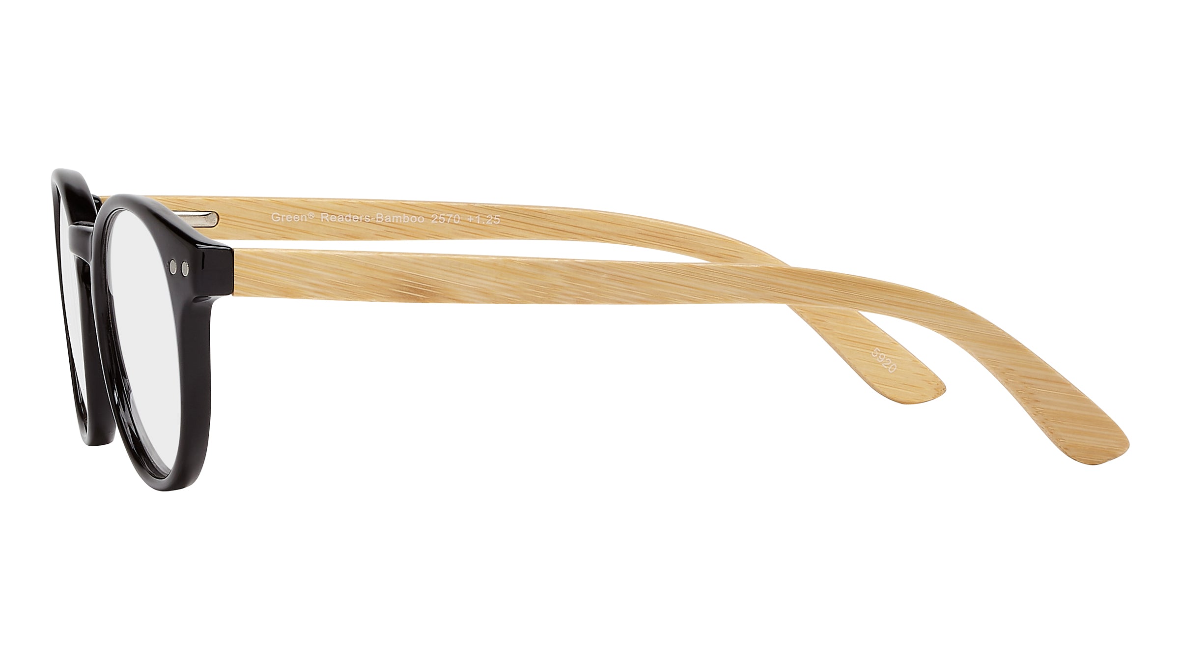 Bamboo Reading Glasses E2570 – Lightweight, Sustainable 