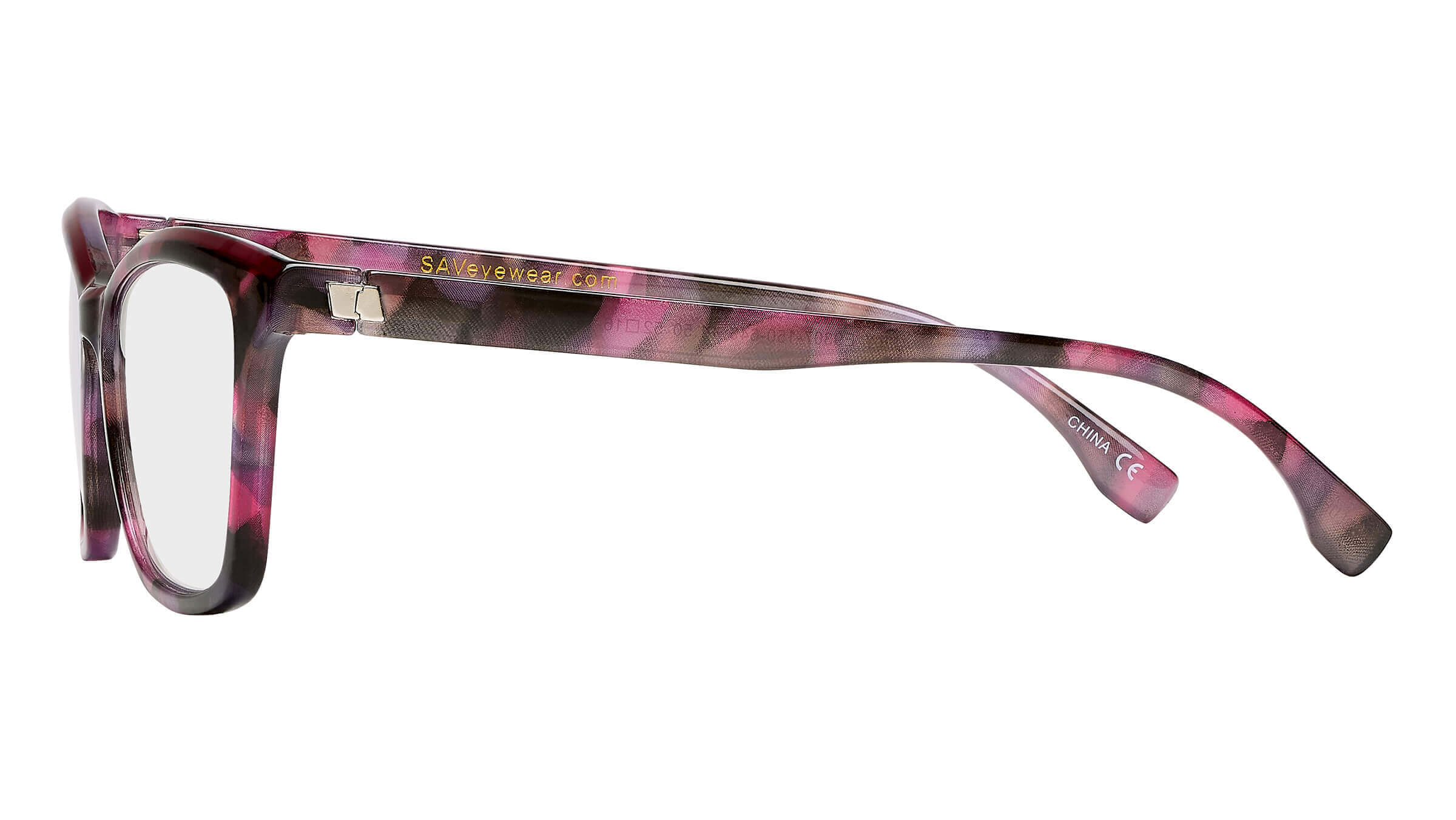 VK Couture Blue Light Readers 9307 Lily Green Stripe | SAV EYEWEAR