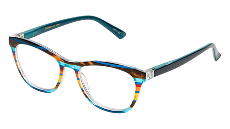 Tan VK Couture Blue Light 9308 Geneva