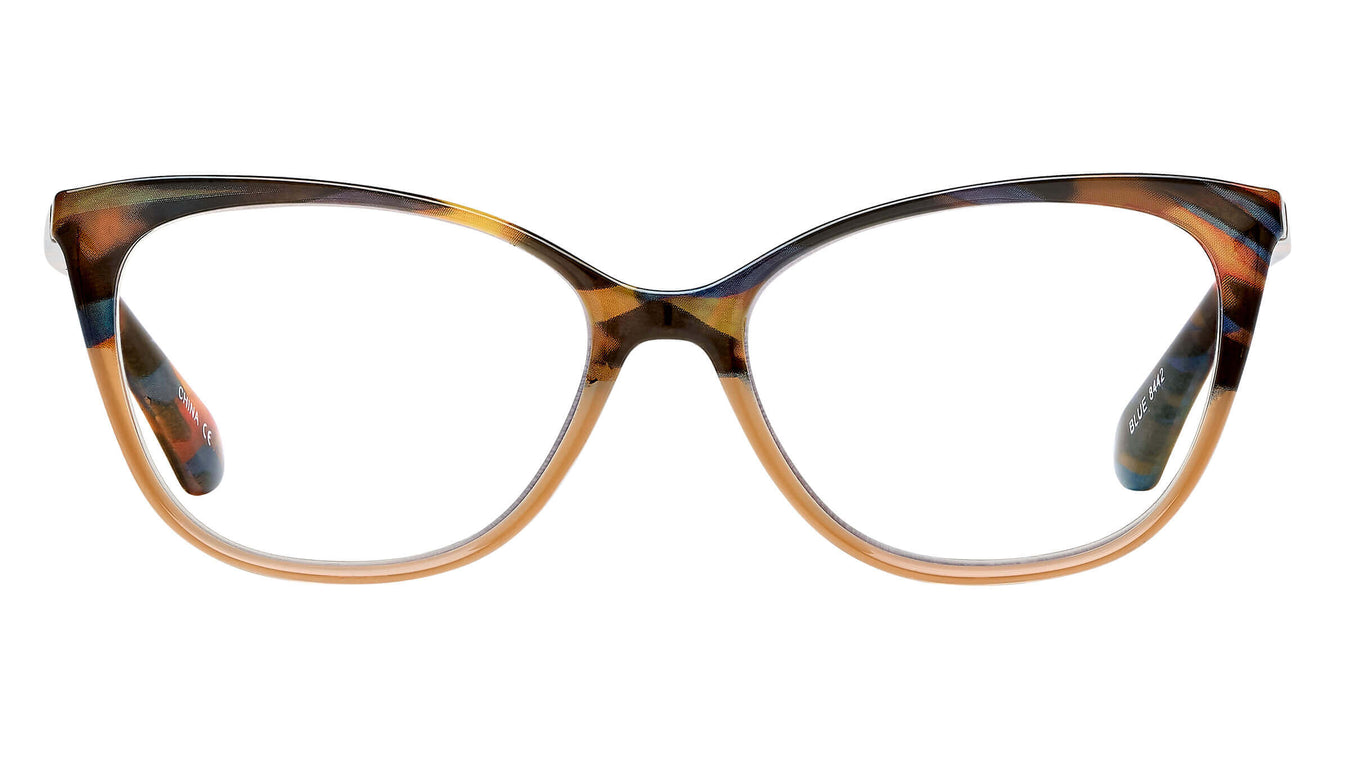 VK Couture Blue Light Readers 9315 Coco Demi Brown | SAV EYEWEAR