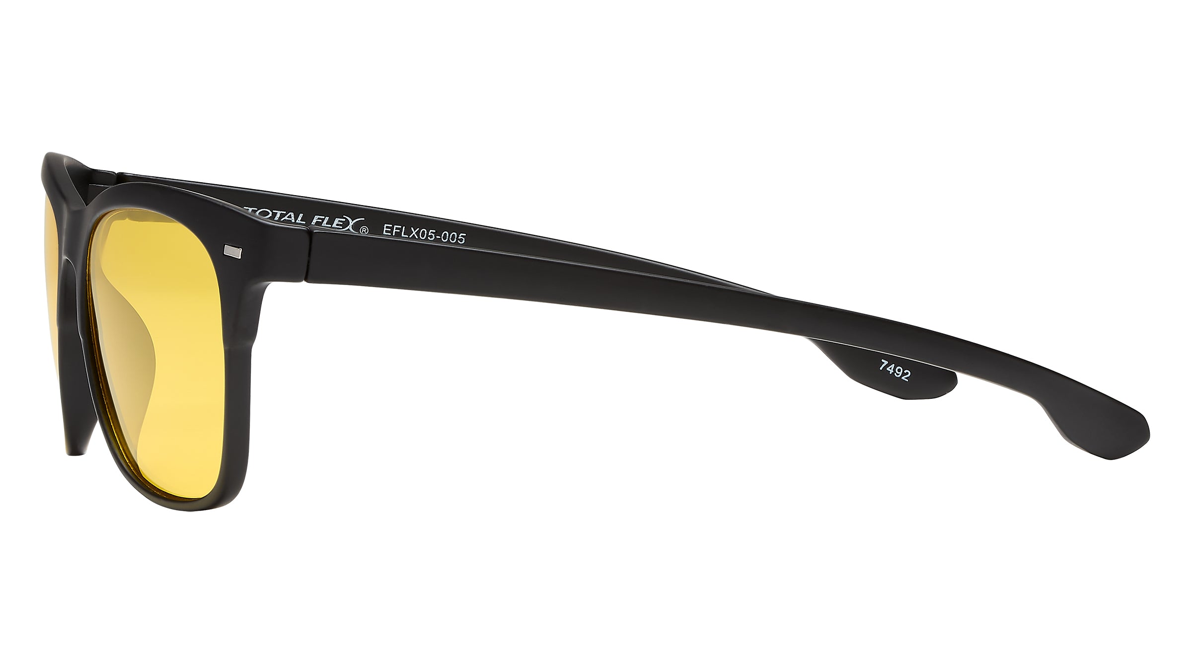 Night Driver Stylish Black Sunglasses with Yellow Lenses Men’s or women’s Night Driving Glasses - Lifetime Warranty | The Sunglass Guy  main image 4
