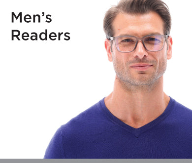 Men wearing reading glasses