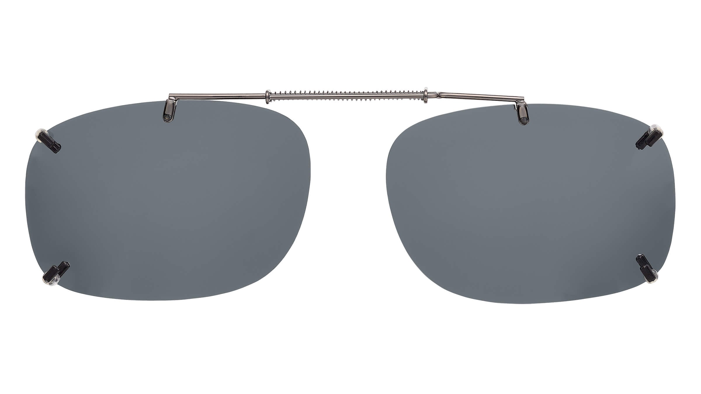 Clip-On Sunglasses OCL04 / Brown / Power
