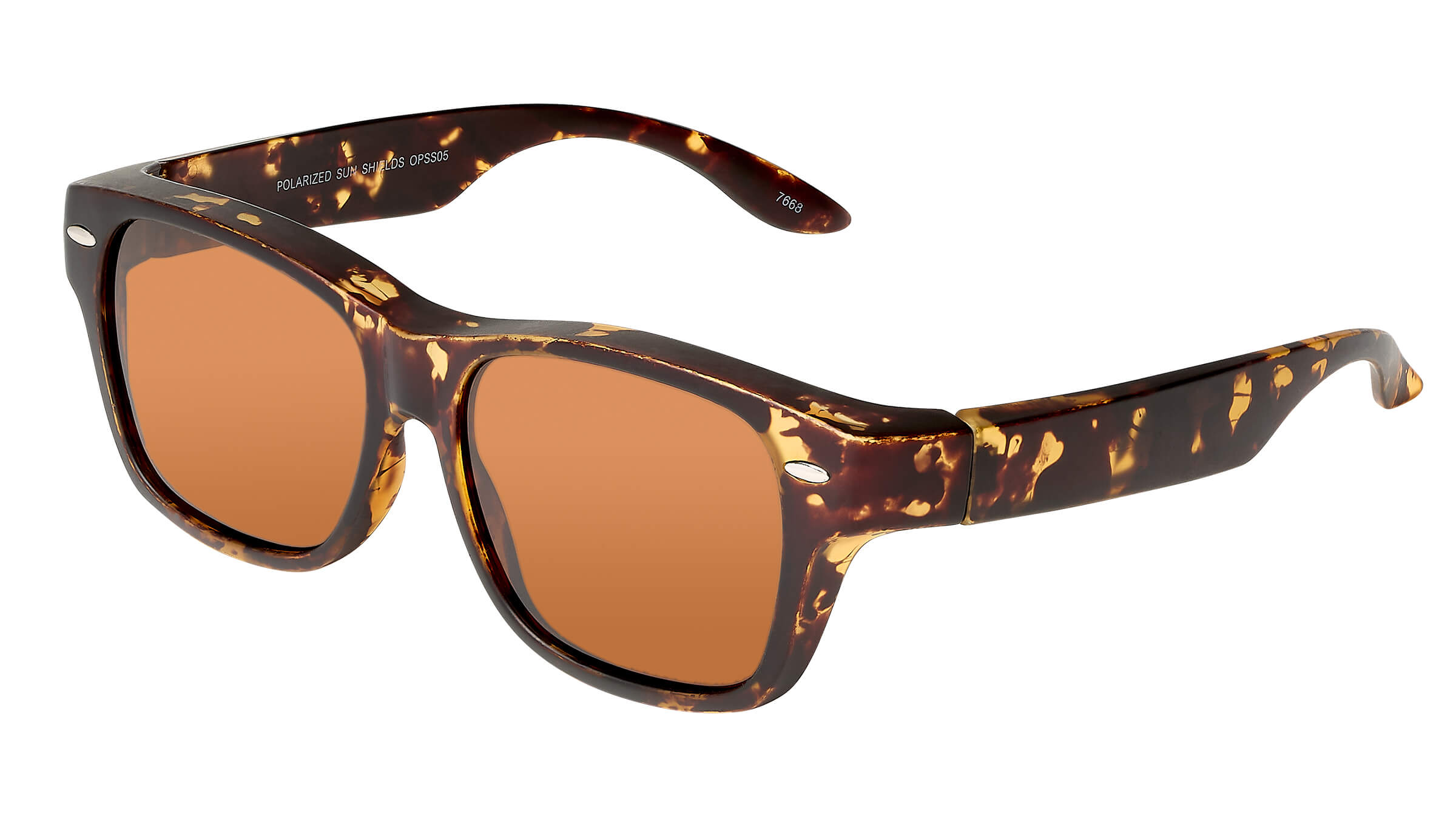 Crystal-Trim Brown Shield Visor Sunglasses
S54 Stella Women main image 3